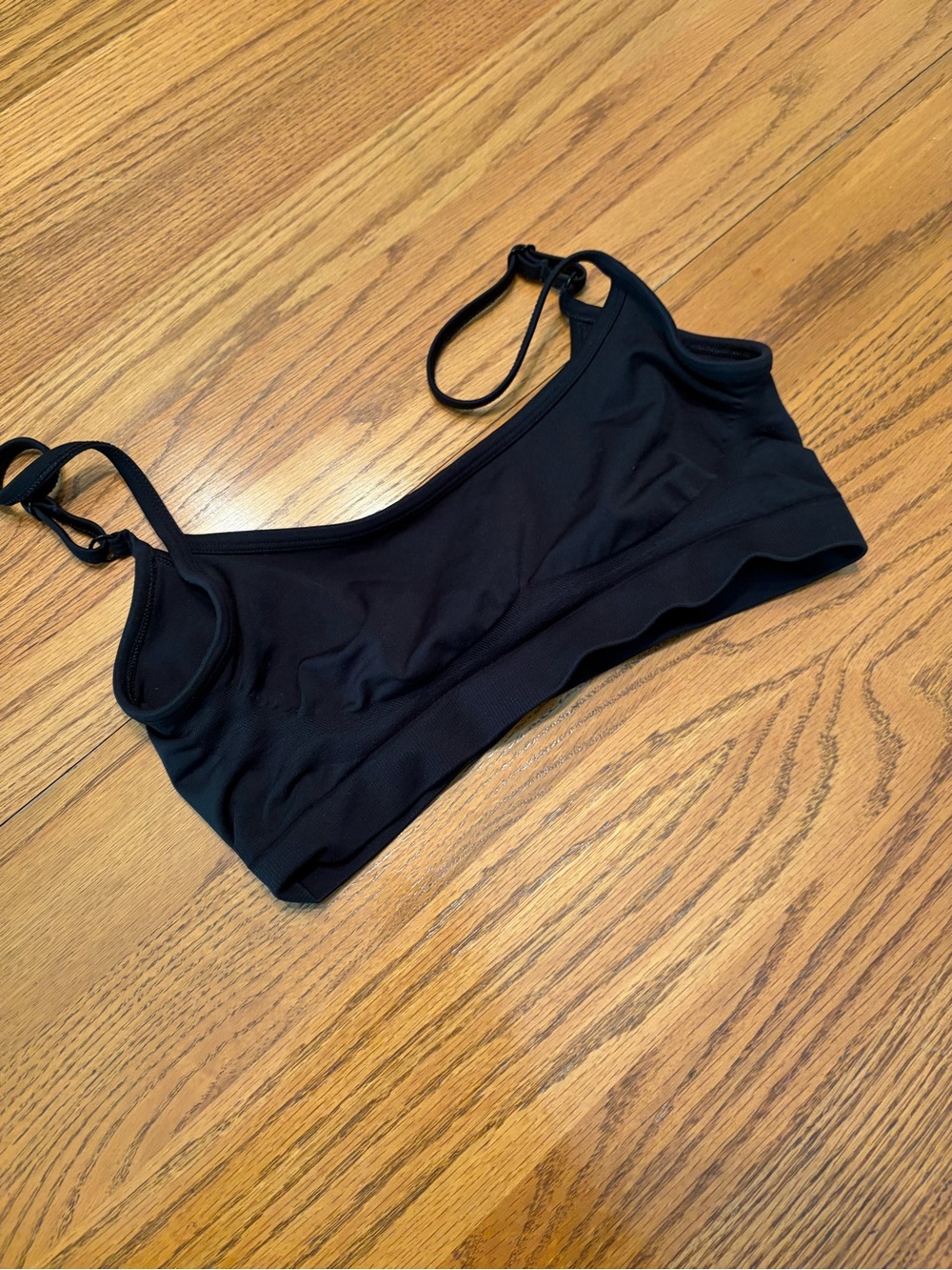 Alphalete Black Push Bra